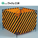 つくし工房 5274 マンホール屏風 布製 4面型折たたみ式 H900×W1000(1面)