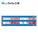 つくし工房 7002-LL テープロッド60mm幅両面 10m 60mm巾 PVC被覆 ガラスクロス