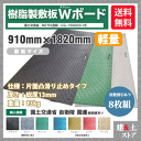 ■特長 　●国土交通省 NETIS登録 CG-150003-VE。 　●軽量の為、人力で、小人数、短時間で設置可能です。 　●荷下ろし等のクレーン作業軽減により、安全性が向上します。 　●バイオマスプラスチックを使用しておりCO2排出量を93％削減できます。 　●柔軟性のある板であり、敷き鉄板で問題となる騒音を軽減できます。 　●一度に大量に運べて輸送費用が削減できます。 ■用途 　●造園工事・河川工事・文化財敷地養生・芝生養生 　●仮置き場・イベントステージ設置工事・駐車場・建設現場入口 ■仕様 　●仕様：片面滑り止めタイプ 　●寸法：910mm×1820mm 　●厚さ：総厚13mm（板厚8mm+滑り止め表面凸型5mm） 　●重量：13kg（±5％） 　●耐荷重：最大120ton（路盤が頑丈な状況に限ります） 　●接続穴：8-φ22（4隅・両サイド中央） 　●持手穴：無し 　●メーカー：株式会社ウッドプラスチックテクノロジー