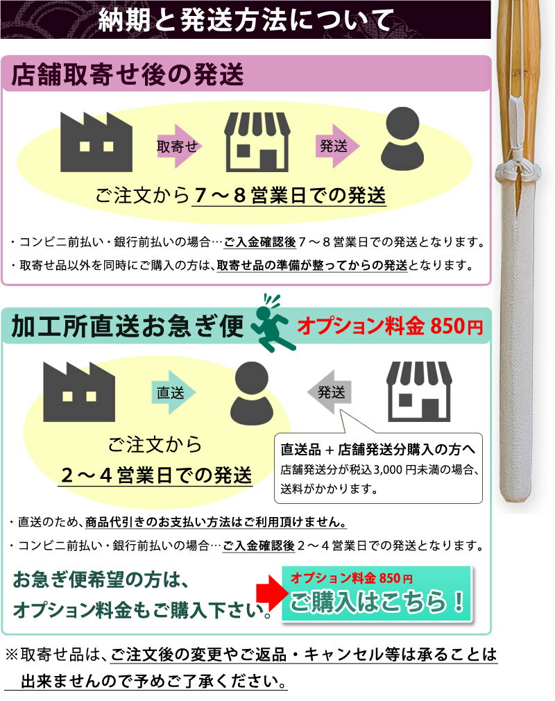 【加工所取寄せ品】剣道 竹刀 《●実戦型柄太床W仕組 完成竹刀》 39男子サイズ(大学...