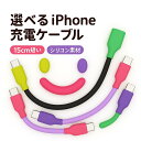 【マラソンポイント2倍】iPhone充電ケーブル iPhone15/16対応|ライトニングケーブル タイプC|0.15m/0.25m/1m|急速充電|11色カラー|太めシリコン断線しにくい柔らか素材