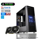 ゲーミングPC デスクトップパソコン RTX3060 Core i5 12400 CPU 12400Fメモリ16GB SSD500GB インテル intel cpu CPU搭載 Windows11 BTO core i5 ssd 500gb btoパソコン ゲーミング パソコン pc 新品 ゲーミングパソコン カスタマイズ ゲームpc ゲームパソコン rtx 3060