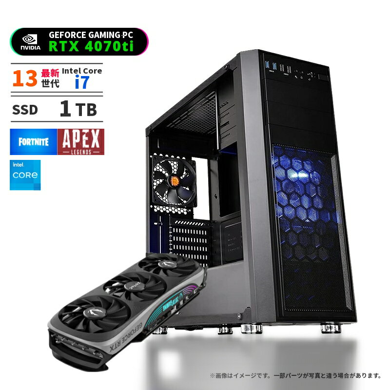 KENDOVIVI ŷԾŹ㤨֥ǥȥåץѥ ߥpc  ǥȥå geforce rtx 4070 ti pc  32GB Intel Core i7 13700KF M2 NVMe ssd 1tb windows 11 pro 64bit bto btoѥ ߥ󥰥ѥ pc ѥ btoѥ ǥȥåpc  եȥʥȡפβǤʤ318,000ߤˤʤޤ