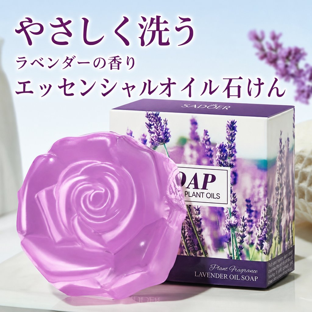 【商品特徴】 ◎【毎日のデリケートゾーンケアに】 女性のデリケートな肌環境を考えて開発されたフェムケアソープです。毎日の清潔習慣をサポートし、すっきりと心地よい洗い上がりへ導きます。 ◎【気になるニオイやムレによる不快感をすっきり】 デリケートゾーンをやさしく洗浄し、汗や皮脂によるニオイやムレなどの不快感を軽減。生理中や汗ばむ季節のケアにもおすすめです。 ◎【うるおいを守りながらやさしく洗浄】 保湿成分を配合し、洗いながらうるおいを与えます。乾燥しやすいデリケートゾーンをなめらかで心地よい肌へ導きます。 ◎【弱酸性処方＆7つのフリー処方】 デリケートゾーンの肌環境に配慮した弱酸性処方（pH6.0〜6.6）。さらに合成着色料、石油系界面活性剤、動物性原料、アルコール、パラベン、鉱物油、紫外線吸収剤不使用で、毎日のケアにも取り入れやすい設計です。 ◎【フェロモンアロマ香水ソープ】 フェロモンフレグランスを配合した香水ソープタイプ。清潔感のある上品な香りがふんわり広がり、バスタイム後も心地よい香りを楽しめます。 ◎【毎日のフェムケア習慣に】 デリケートゾーンはもちろん、気になる部分のボディケアにも使用可能。清潔感とうるおいを大切にしたい女性におすすめのフェムケアソープです。 ◎【翌日出荷】注文の翌日に出荷します。 ◎【7日間の返品保証】この商品についてご不明な点がございましたら、お気軽にお問い合わせください。 当社の製品を気に入っていただけると信じておりますが、ご満足いただけない場合は全額返金いたします。 商品の説明 広告文責 株式会社謙栄 050-7114-2727 メーカー（製造） Jinhua Youse Trading Co., Ltd. 3043A, JALAN MERBAU 1, BANDAR PUTRA, 81000 KULAI, JOHOR, MALAYSIA Kulai Bandar Putra 3043A, Jalan Merbau 1, Johor, Johor 81000 MY 区分 コスメ 生産国 PRC 販売業者名 株式会社謙栄 福岡県福岡市中央区荒戸1−15−11−403室グランパーク西公園 成分 ココスヌシフェラオイル ニコチンアミド 注意事項 1.本商品は外用品で、服用しないでください。 2.乳幼児の手の届かないところに保管してください。 3.本剤の成分によりアレルギー症状を起こしたことがある人は使用しないでください。 関連キーワード 【デリケートゾーン ソープ/デリケートゾーン 石鹸/フェムケア ソープ/フェミニンウォッシュ/デリケートゾーン ケア/デリケートソープ/VIO ソープ/デリケートゾーン 専用 ソープ/デリケートゾーン 洗浄/デリケートゾーン におい ケア/デリケートゾーン 臭い 対策/デリケートゾーン 黒ずみ/デリケートゾーン 保湿/vio 香水ソープ/VIO 黒ずみ/VIO におい ケア/女性 デリケートゾーン ケア/インティメイトケア/フェムケア/弱酸性 ソープ/オーガニック ソープ/デリケートゾーン ソープ おすすめ/デリケートゾーン 黒ずみ ソープ/デリケートゾーン におい ソープ/デリケートゾーン 専用 石鹸/デリケートゾーン 洗い方 女性/デリケートゾーン 保湿 ケア/デリケートゾーン 乾燥 ケア/デリケートゾーン ムレ 対策/生理中 デリケートゾーン ケア/VIO ケア ソープ/VIO 専用 ソープ/女性用 デリケートゾーン ソープ/フェミニンソープ/インティメイト ソープ/フェムケア 石鹸/低刺激 フェムケア/敏感肌 ソープ/弱酸性 デリケートゾーン ソープ/オーガニック フェミニンソープ/天然由来 石鹸/泡タイプ デリケートゾーン/ニオイ ケア 石鹸/黒ずみ ケア ソープ/保湿 フェムケア/デリケートゾーン 清潔 ケア/ボディソープ オーガニック/おりもの におい/股間 匂い 女性/陰部 臭い ケア/陰部 保湿/VIO 保湿/デリケートゾーン ムレ/デリケートゾーン 生臭い/デリケートゾーン 清潔/女性 股 匂い/お股 ケア/フェムケア 保湿/デリケートゾーン 用 ボディソープ/ボディソープ デリケートゾーン/デリケートゾーン石鹸/加齢臭 石鹸】