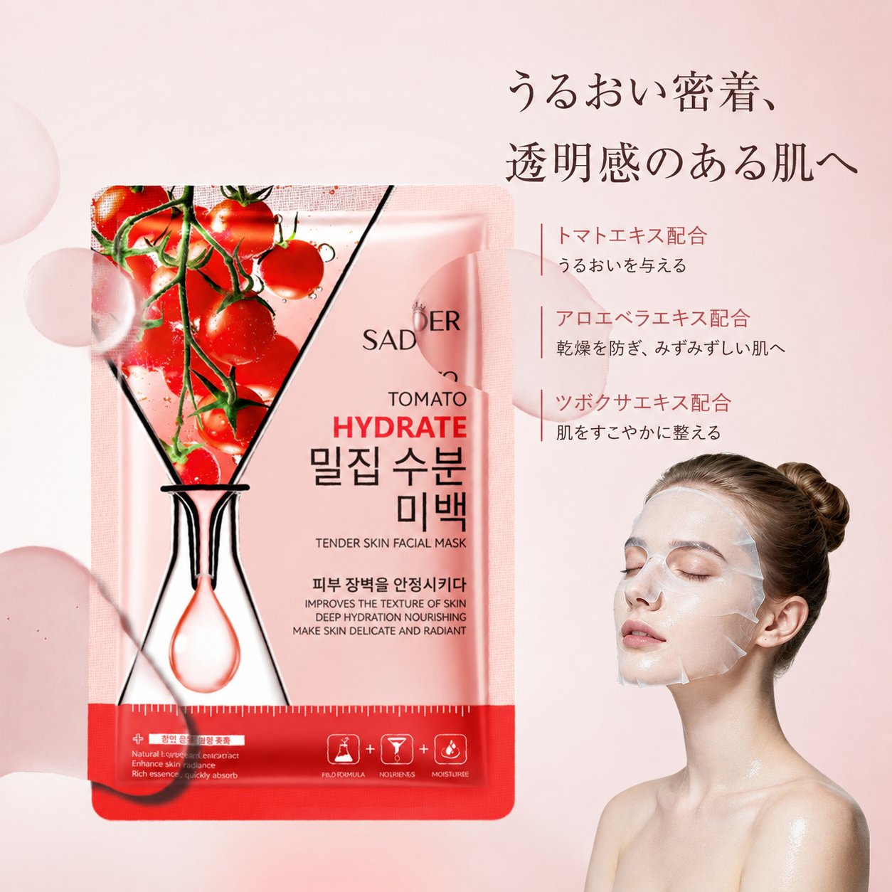 Pureasy Firming Mask シートマスク 10枚(箱無し)