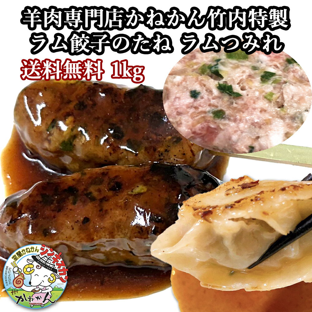 ラム餃子 のタネだけの商品 餃子にしても焼き鳥 つくねにしても良し 室蘭やきとり の たれ付き シシカバブ とも違う ラム肉 の 美味しいつくね串 大人気 ラム餃子 もお好みのサイズに包む事が出来ますお弁当用のサイズに焼くことも