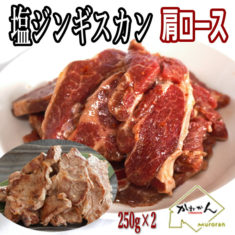 ラム肉 ジンギスカン 250g ×2 塩味ラム肩ロース 送料無料 贈答品 お祝い ギフト ラム肩ロース 羊肉 オリジナル 北海道 焼肉・BBQ 札幌風 塩味 ジンギスカン 焼肉 塩ジン 人気 キャンプ にも