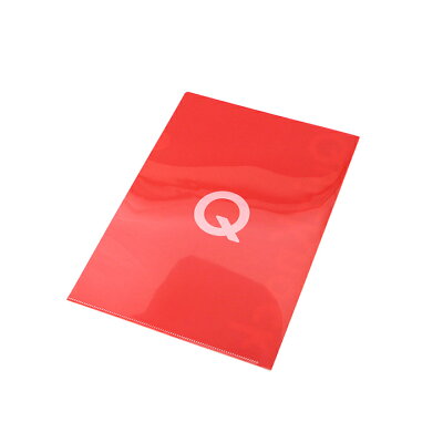 QuizKnock(クイズノック)A4クリアファイル（赤）