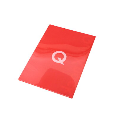 QuizKnock(クイズノック)A4クリアファイル(赤)