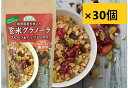 【最大P7倍!1/25限定】【120g×30個】順造選 玄米グラノーラ フルーツ&ナッツミックス順造選 ベリー ナッツ アーモンド プロテイン 有機 シリアル ナッツ スーパーフード 食品 ダイエット まとめ買い