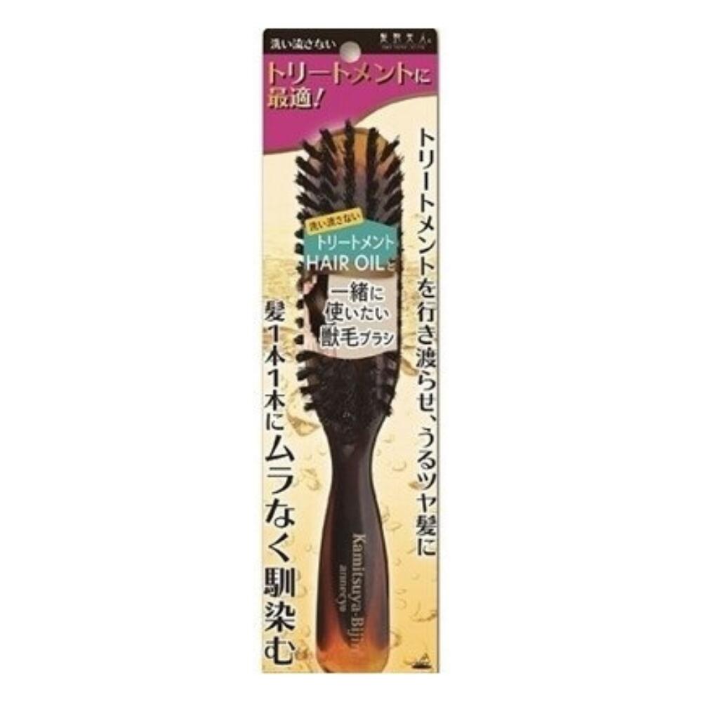 【6/4 20:00～6/11 1:59限定！エントリーでポイント10倍】アヌシ オイルが馴染む獣毛ブラシ TOA－202洗い流さないトリートメント ヘアオイル べっ甲調ハンドル お手入れカンタン