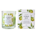 【5%OFFクーポン配布中◆7/26-27限定】GREEN OASIS グリーンオアシス グラス入りキャンドル#シトラスゼスト -1グラス グリーン オアシス ...
