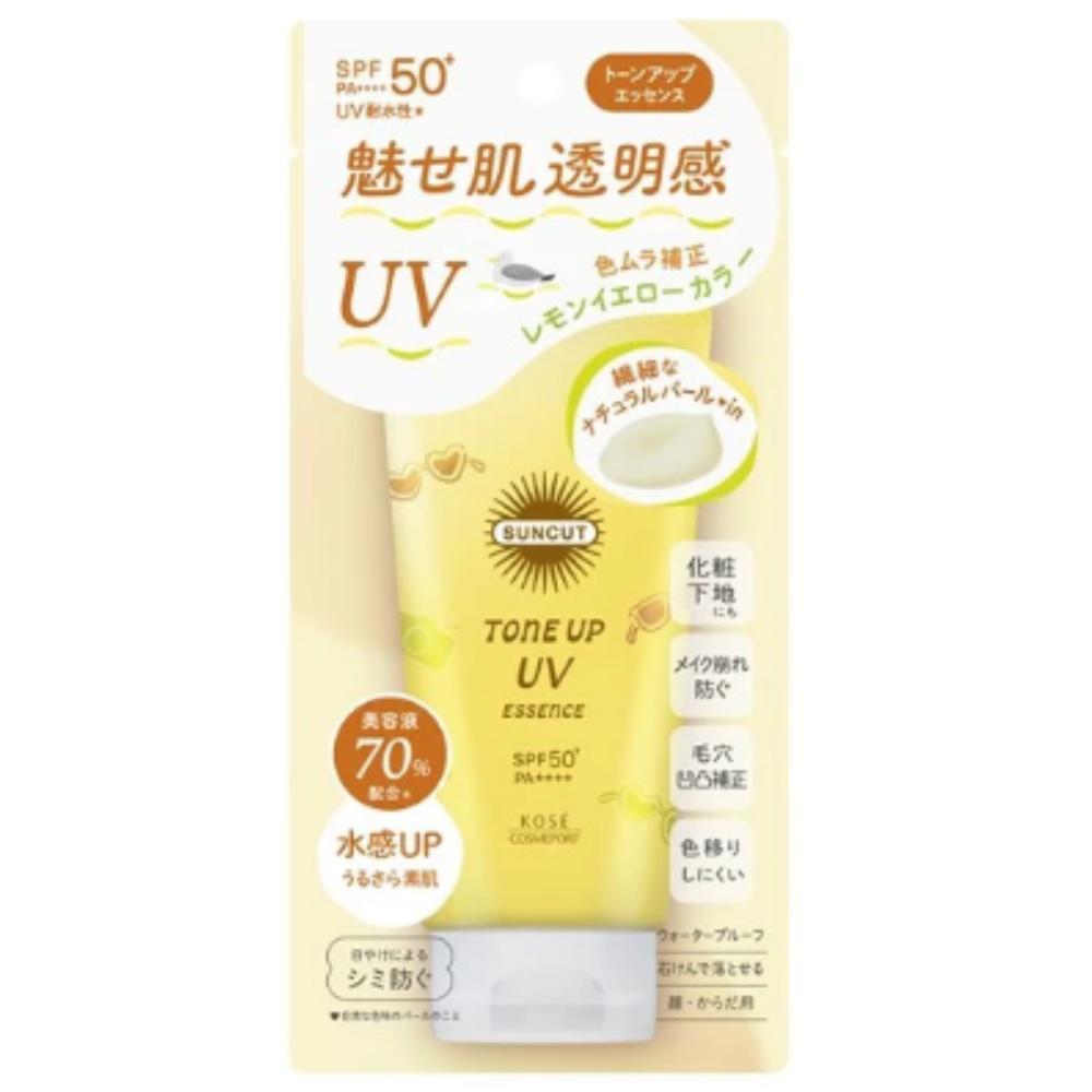 サンカットR　トーンアップUV　エッセンス　レモンイエロー 【 UV・日焼け止め 】生活雑貨　ヘルスケア　コスメ　ボディケア　日焼け止め　レモン　イエロー　サンカット　エッセンス　トーンアップUV　その他