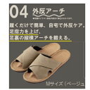 【P11倍!7/10限定】(要エントリー)ヘルシールームサンダル fumippa ふみっぱ 健康サンダル 室内スリッパ ツボ押し/Mサイズ/ベージュインテリア雑...