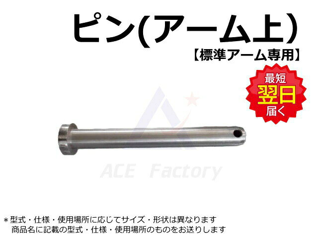 ピン アーム上 クボタ U20-3S / U-20-3S 30φ 170mm ストレート ボルト穴センターま...