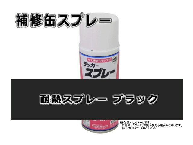 補修スプレー 耐熱スプレー ブラック #0310