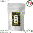 つしま大石農園 ゆず香 リーフ 30g×5袋 べにふうき茶 ゆず果皮