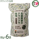 眠り草本舗 クワンソウ生茶 煮出しタイプ 80g×6袋 茶葉 沖縄伝統島野菜 ばら茶 眠り草 ノンカフェイン