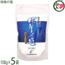 久米島海洋深層水開発 球美の塩 100g×5袋