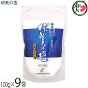 久米島海洋深層水開発 球美の塩 100g×9袋