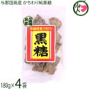 平良商店 与那国島産 かちわり純黒糖 180g×4袋