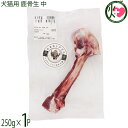 早川ジビエ 犬猫用 鹿骨生 中 250g×1P 無香料 着色料・保存料無添加 山梨ジビエ認証