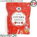 比嘉製茶 ハイビスカス茶 ティーバッグ 60g(1g×60袋)×5袋 沖縄