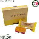 モンテドール ミニバナナケーキ (約40〜45g) 5個入×5箱 沖縄 宮古島
