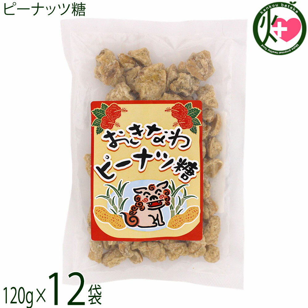 平良商店 おきなわ ピーナッツ糖 120g×12P