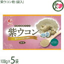 比嘉製茶 紫ウコン粉(袋入) 100g×5袋 沖縄 紫ウコン100%