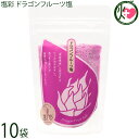 カヨコーポレーション 塩彩 ドラゴンフルーツ塩 袋 100g×10袋