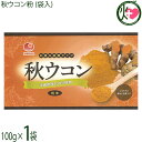 比嘉製茶 秋ウコン粉 (袋入) 100g×1袋 沖縄