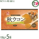 比嘉製茶 秋ウコン粉 (袋入) 100g×5袋 沖縄