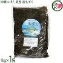 つけん島モズク事業協同組合 沖縄つけん島産 塩もずく 1kg×1袋 沖縄 海藻 フコイダン豊富