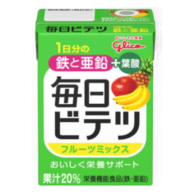 アイクレオ　毎日ビテツ　フルーツミックス　100ml×15　【栄養】3980円(税込)以上で送料無料