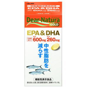 4000円以上で送料無料 ディアナチュラゴールド EPA&DHA 30日分 180粒　機能性表示食品 4000円以上で送料無料(北海道・沖縄・東北6県除く)