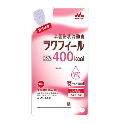 クリニコ　ラクフィール　400　半固形状流動食　267g×20袋　【栄養】送料無料