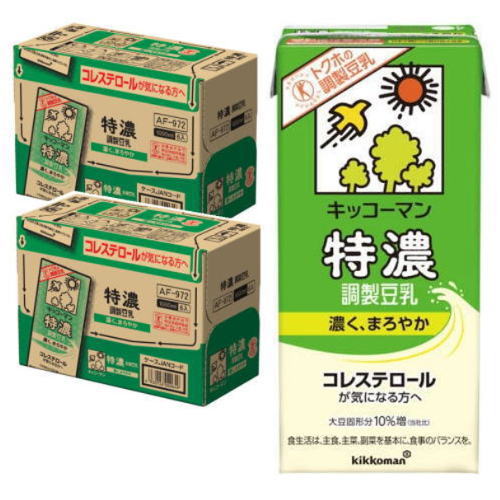 キッコーマン 特濃調製豆乳 1000ml×12本 送料無料