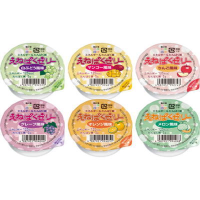 2ケースご購入で送料無料　キッセイ　えねぱくゼリー　詰め合わせ　6種×4　【栄養】3980円(税込)以上で送料無料のサムネイル