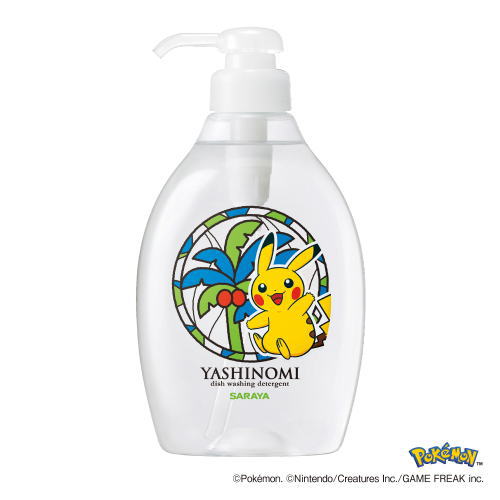 ヤシノミ洗剤 野菜 食器用 本体 500mL　ポケモンデザイン3980円(税込)以上で送料無料のサムネイル