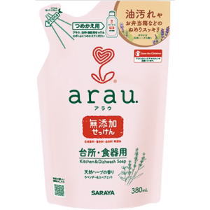 arau.アラウ．台所用せっけん 詰替 380mL×24　　送料無料　★