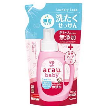 arau.アラウ.ベビー 洗たくせっけん 無香タイプ 詰替 720mL3980円(税込)以上で送料無料