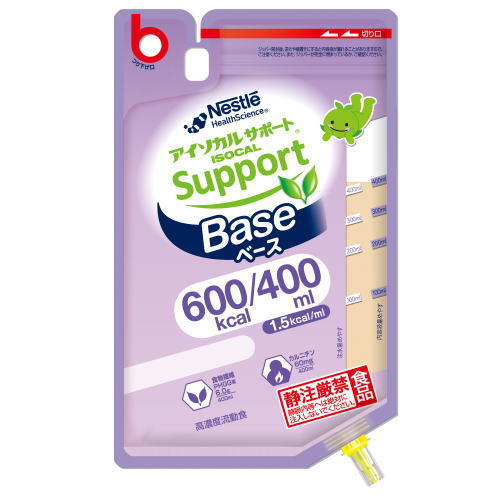ネスレ アイソカルサポートベース 600kcal 400ml×18 【栄養】送料無料