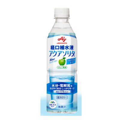 ネスレ アクアソリタ りんご風味 500mlx24本 経口補水液 【栄養】 AJINOMOTO 味の素 送料無料