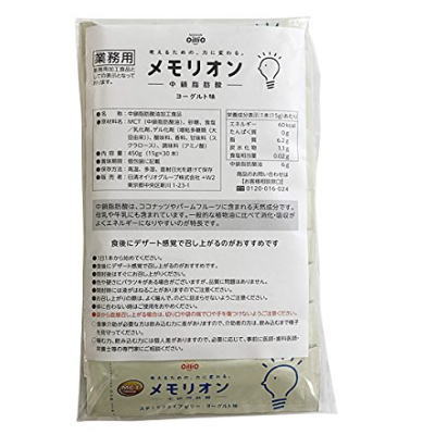 楽天市場】日清 中鎖脂肪酸 メモリオン (450g) 15g×30本 【栄養 お得なまとめ買い メモリオン2箱 健康用品