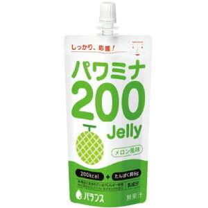 バランス　パワミナ200ゼリー　メロン風味　120g×24　【栄養】