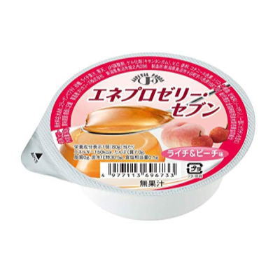 ホリカ　エネプロゼリー　セブン　ライチ＆ピーチ味　　80g×24 送料無料