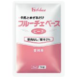 ハウス食品　フルーチェベース　ピーチ 1kg3980円(税込)以上で送料無料