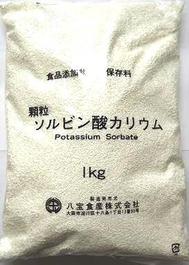ソルビン酸カリウム 1kg 八宝 3980円(税...の商品画像