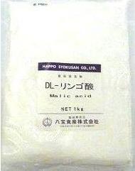 4個で送料無料（沖縄除く）　八宝　DL-リンゴ酸　1kg　業務用3980円(税込)以上で送料無料（クール便対象外/沖縄・離島等9800円(税込)以上送料無料）